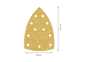 Papier abrasif EXPERT C470 à 11 trous - Grain 40 - 10 pièces