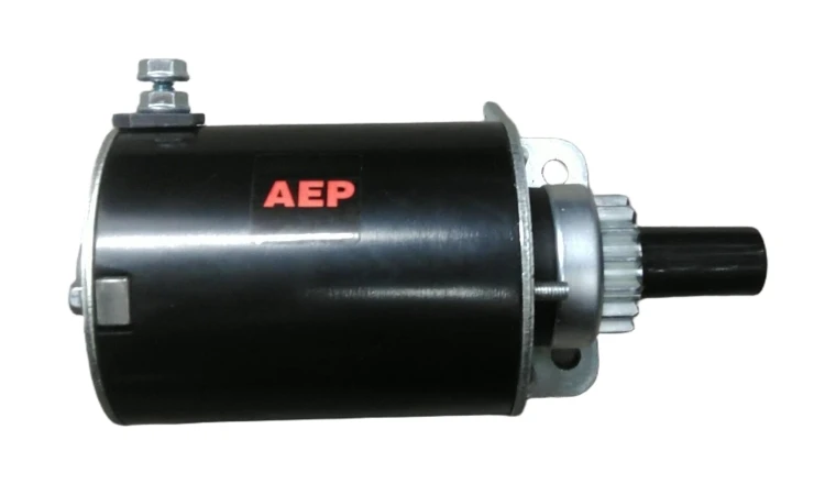 Démarreur électrique 15 dents adaptable moteur Briggs et Stratton 691564 