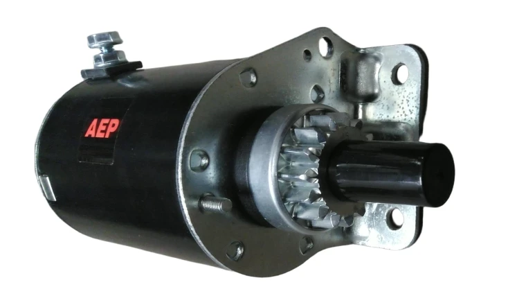 Démarreur électrique 15 dents adaptable moteur Briggs et Stratton 691564 