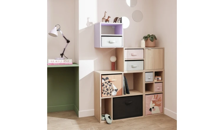ETAGERE PIN DECO KAZ 1CASE BRT