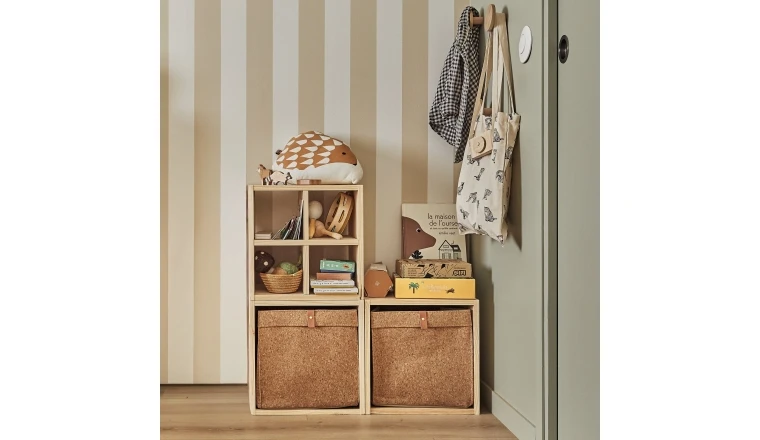 ETAGERE PIN DECO KAZ 1CASE BRT