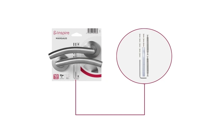 BEQUILLE/ROS MARGAUD INOX L