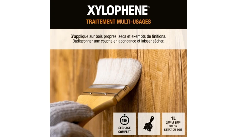 TRAITEMENT DU BOIS EXTERIEUR XYLOPHENE 1 L