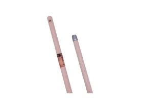 MANCHE EN BOIS. DOUILLE METAL BIG BROSS 130 CM