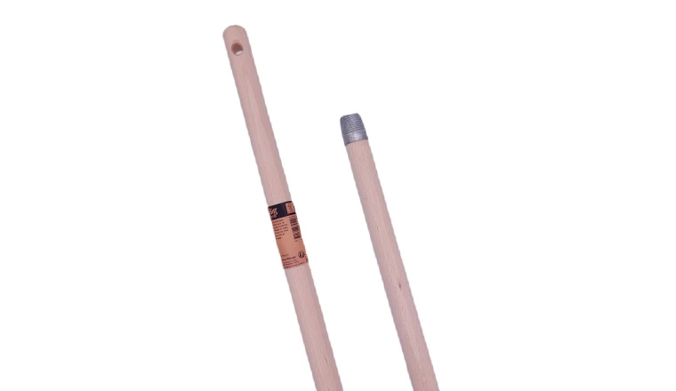 MANCHE EN BOIS. DOUILLE METAL BIG BROSS 130 CM