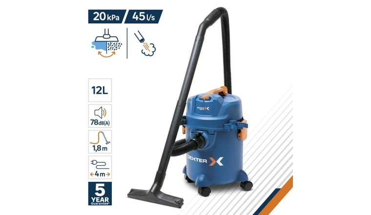 ASPIRATEUR EAU POUSSIERE DWD 12L DEXTER