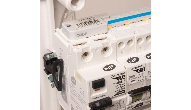DISJONCTEUR PHASE + NEUTRE DOMOLEC 2 A