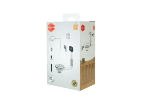 BONDE A PANIER POUR EVIER. GRIS. DIAM.81 MM. EQUATION