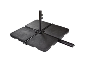 DALLE DE LESTAGE POUR PARASOL DEPORTEE 22KG NOIR