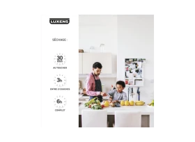 PEINTURE MUR. PLAFOND. BOISERIE BLANC MAT LUXENS RESISTANT 10L