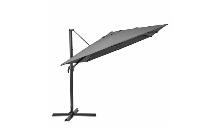 PARASOL DEPORTE AURA RECTANGULAIRE 386.5X281 ANTHRACITE