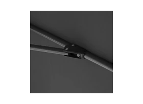 PARASOL DEPORTE AURA RECTANGULAIRE 386.5X281 ANTHRACITE