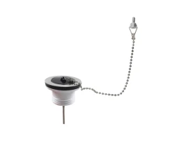 BONDE A BOUCHON POUR EVIER RECYCLE. BLANC. DIAM.70 MM. EQUATION