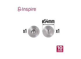 LOT DE 2 ROSACES BROSSE CONDAMNATION ET DECONDAMNATION INSPIRE