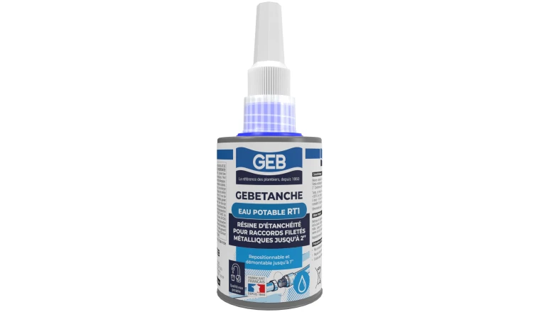 RESINE D'ETANCHEITE GEBETANCHE EAU POTALE RT1 75ML