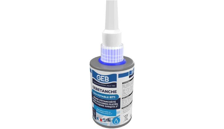 RESINE D'ETANCHEITE GEBETANCHE EAU POTALE RT1 75ML