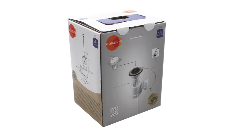 VIDAGE POUR LAVABO GAIN DE PLACE. DIAM.62 MM. EQUATION