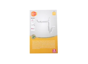SIPHON POUR EVIER 1 CUVE RECYCLE GAIN DE PLACE DIAM.1 1/2 40MM. EQUATION