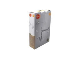 SIPHON POUR EVIER 1 CUVE RECYCLE GAIN DE PLACE DIAM.1 1/2 40MM. EQUATION