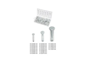 ASSORTIMENT ECROU DE SECURITE 60 PIECES