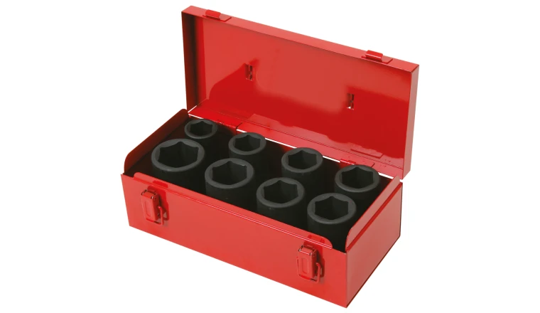 COFFRET DOUILLES LONGUES A CHOC 3/4 8 PCS