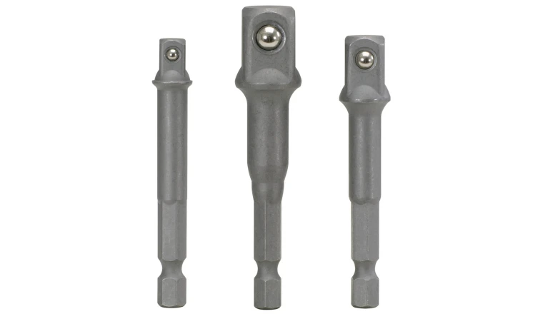 JEU 3 ADAPTATEURS PORTE DOUILLE 1/4-3/8-1/2