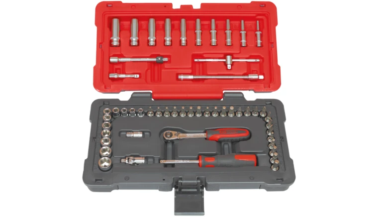 COFFRET DE DOUILLES ET ACCESSOIRES ULTIMATE® EN POUCES 1 4 . 52 PIECES