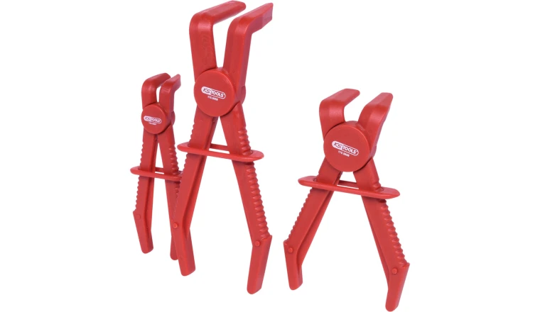 JEU DE PINCE A CLAMPER COUDEES A 90 3 PCS