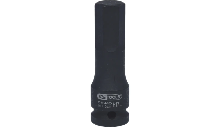 DOUILLE MALE A CHOCS 6 PANS 1 2 . L.75 MM - 17 MM