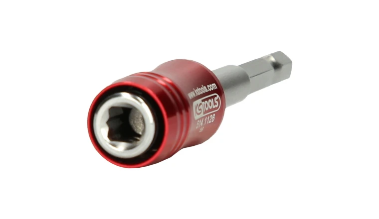PORTE-EMBOUTS MAGNETIQUE 2 EN 1 A VERROUILLAGE. 1/4''