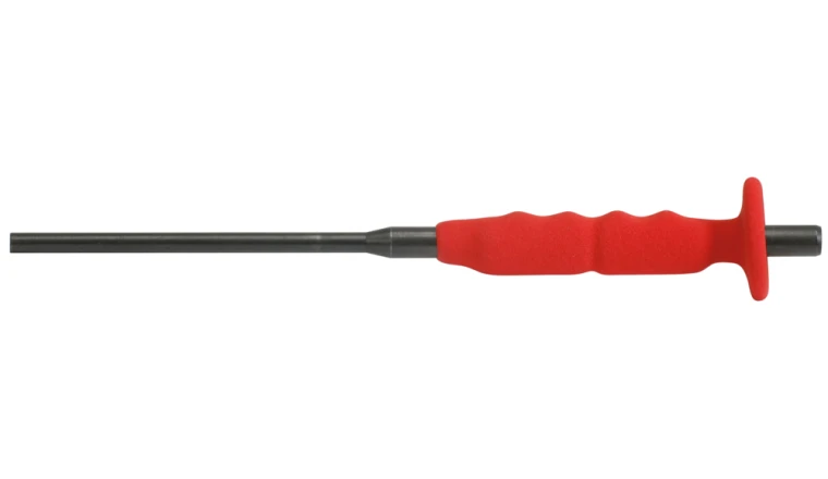 CHASSE-AXE BRUNI AVEC POIGNEE DE PROTECTION. O 6MM - LONGUEUR 270 MM