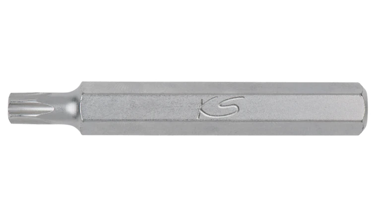 EMBOUT DE VISSAGE TORX L.75 MM - ENTRAINEMENT 10 MM - T45