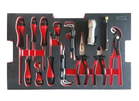 MODULE DE VISSAGE ET PINCES POUR BOITES DE TRANSPORT SCM. 28 PCS