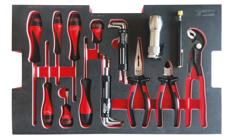 MODULE DE VISSAGE ET PINCES POUR BOITES DE TRANSPORT SCM. 28 PCS