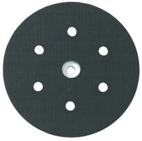 Plateau velcro perforé mi-dur D150 pour ponceuse METABO SXE 450