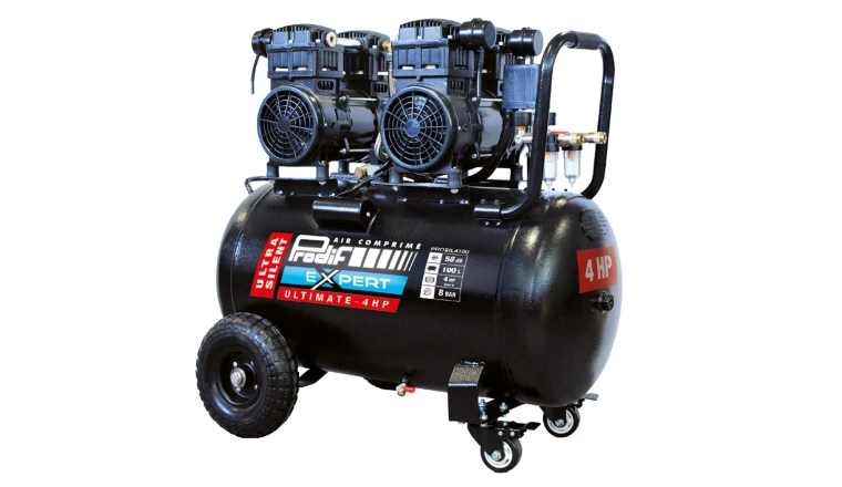 COMPRESSEUR PRODIF EXPERT PROSIL4100 SILENCIEUX 100L