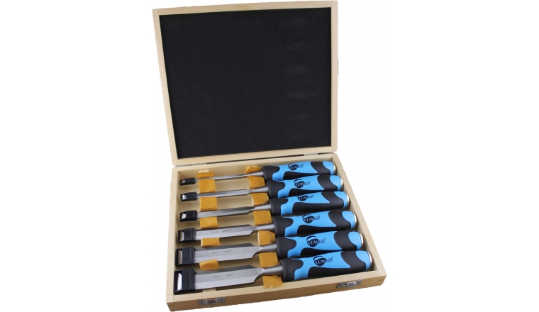 Coffret de 6 ciseaux à bois - LEMAN 780.500.06