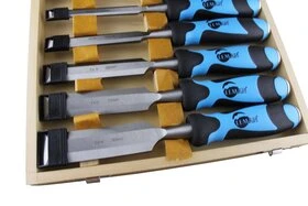 Coffret de 6 ciseaux à bois - LEMAN 780.500.06