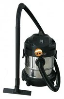 Aspirateur eau/poussière 1250W cuve 20L en inox LEMAN LOASP201