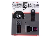 Bosch 2608661696 - Set de montage 4 accessoires pour outil multifonction