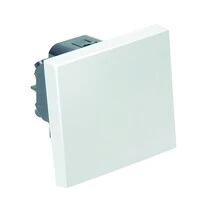 Mécanisme Poussoir sans voyant blanc brillant CASUAL - Debflex 742164