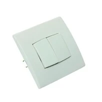 Interrupteur double va-et-vient encastrable PERFECT - Debflex 737150