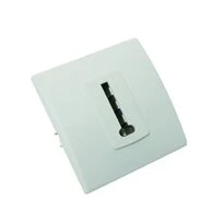 Prise téléphone blanc encastrable PERFECT - Debflex 737190
