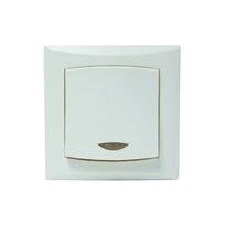 Bouton poussoir avec voyant saillie OPUS Lexman