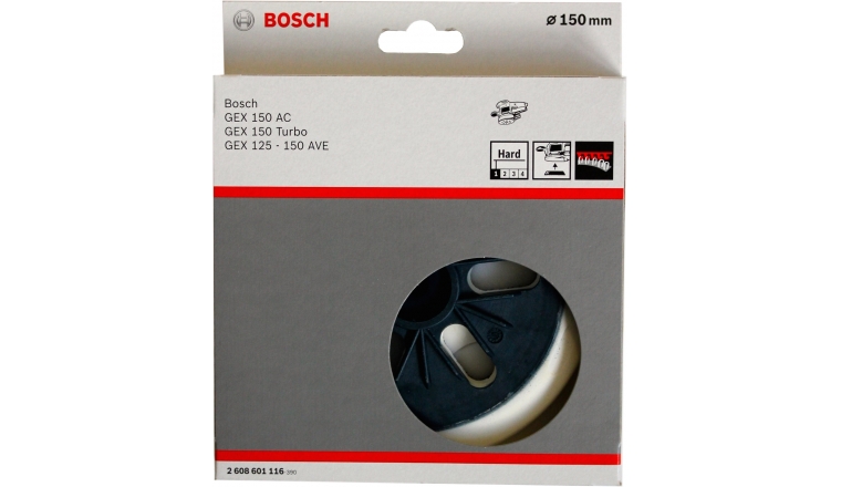 Plateau dur pour ponceuse Bosch GEX 150 AC/Turbo - Bosch 2608601116
