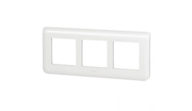 Plaque rénovation 3x2 modules horizontale - Legrand Mosaic 78866