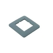 Plaque de finition simple taupe mat - Debflex Casual 742031