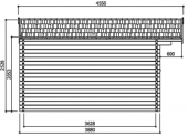 Abri de jardin en Bois RIGNITZ Solid 14.25 m² S8969