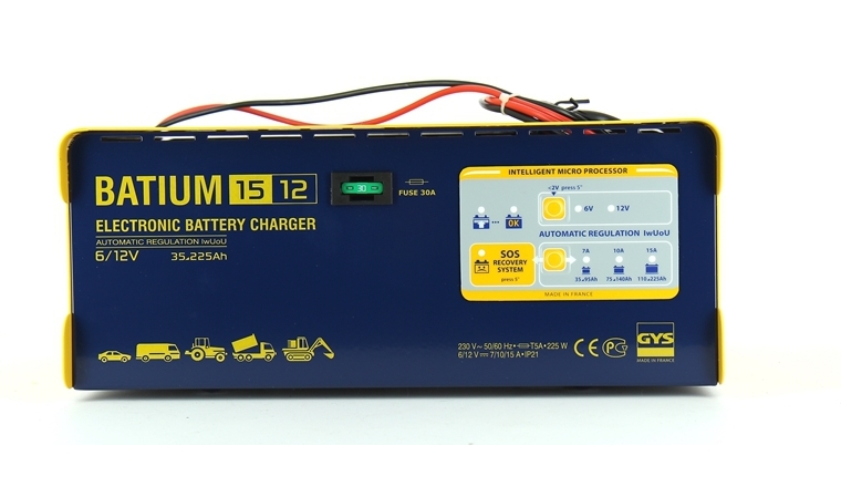 Chargeur de batterie BATIUM 15/12 Gys