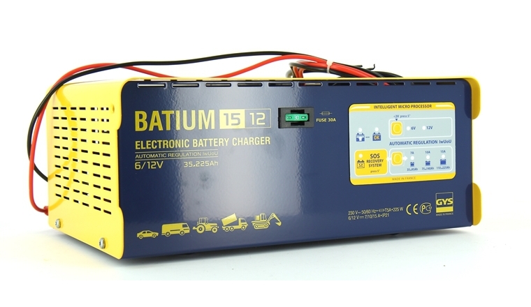 Chargeur de batterie BATIUM 15/12 Gys